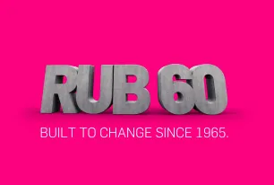 Logo RUB 60 Built to change