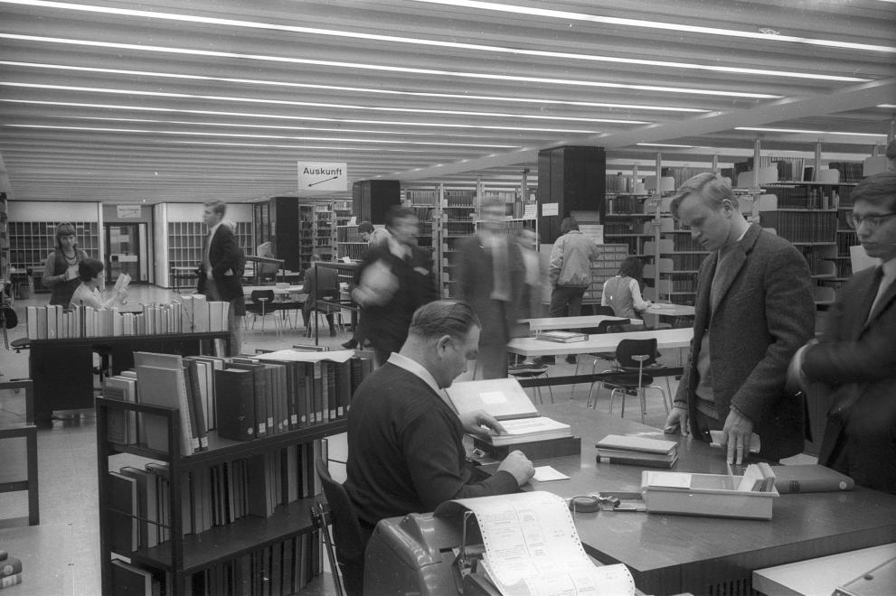 Ruhr Universität Bibliothek, 11 Nov 1968